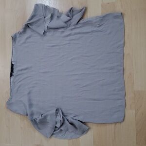 Zara Basic Small Beautiful Gray Shirt